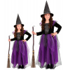 Widmann Čarodejnica fialová dlhé šaty - 104 cm / 2 - 3 roky