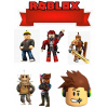 CUKROVÁ TLAČ Opłatek na Tort Cukrová hmota ROBLOX HRA MAN FACE MEM 5