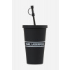 POHÁR KARL LAGERFELD K/ESSENTIAL TO GO CUP BLACK