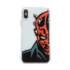 AppleMix Kryt STAR WARS pre Apple iPhone X / Xs - Darth Maul - gumový - priehľadný