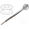 Vodič LgY lanko Cu 0,35mm2 hnedo-biely PVC 300/500V 200m