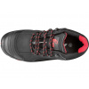 Obuv CXS ROCK APLIT S3, poltopánka, čierno-červená, veľ. 45