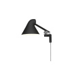 Louis Poulsen Nástenná lampa NJP Short, black 5743163186