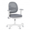 Sivá ergonomická detská stolička Junior 3.6 Grey, JUNIOR 3.6 GREY SKL2