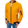 Pánska prešívaná bomber bunda žltá (tx3817) M