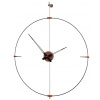 Designové nástěnné hodiny Nomon Bilbao Graphite Small 92cm