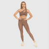 Fitness bezšvová súprava Iron Aesthetics Elegance, hnedá