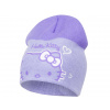 Sun City Detská fialová čiapka Hello Kitty - veľkosť 50