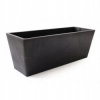 Kvetináč plast čierny Tin Tours 45 cm x 16 x 16 cm