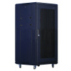 XtendLan 18U/800x1000 stojanový, černý, perforované dveře a záda PER-18U-80-BLACK-S