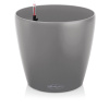 Kvetináč Lechuza Classico Color 18 All inclusive set silver glow 19x17 cm