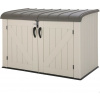 Lifetime Gerry plastová záhradná skrinka prírodná 2x1 m