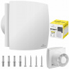 Kúpeľňový ventilátor Mission Air WINDY 120 White T 120 mm