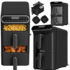VERTIKÁLNA BEZTUKOVÁ FRITÉZA AIR FRYER XXL 11L 2460W 2 FRITOVACIE KOŠE