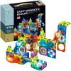 Magnetické kocky Stem Magnetické kocky Guličková Dráha Svietiace 75 prvkov 75