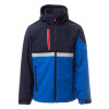 PAYPER WISE S00095-0489 / Pánska softshellová bunda s odnímateľnou kapucňou - royal blue/navy blue 4XL