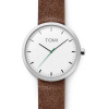 Hodinky Tomi de Luxe hnedá