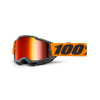 100% ACCURI 2, 100% okuliare Orange, červené plexi