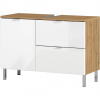Skrinka pod umývadlo 8529 Mauresa Farba: Dub / Biela