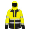 PORTWEST HI-VIS DX430 / Reflexná nepremokavá zimná bunda - HV žltá L