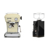 Ascaso Dream ONE, Sweet Cream + Eureka Mignon Turbo, BL black