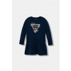 Dievčenské bavlnené šaty Guess K3YK13.KA6W4.9BYA modrá 118-122