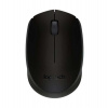 Logitech myš B170/ bezdrátová/ 3 tlačítka/ 1000dpi/ USB/ černá (910-004798)