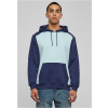 2-Tone Fake Raglan Hoody - ocean blue/darkblue XL