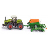 Siku Farmer 1826 traktor Claas so sejacím strojom Amazone 1:87