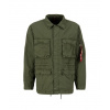 Alpha Industries prechodná bunda FIELD JACKET LW dark olive Veľkosť: L, Farba: zelená
