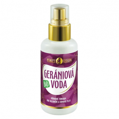 PURITY VISION Bio Gerániová voda 100 ml