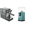 Stone Espresso Pure + Eureka Mignon Specialita, CR tiffany blue