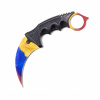 Foxter Skladací nôž KARAMBIT CS:GO 19,5 cm, rôzne farby Vyber barvu :: Marble Fade