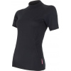 Dámské funkční tričko SENSOR Double face černá Velikost: XXL, Barva: černá