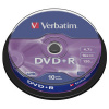 DVD+R VERBATIM 4,7GB 16X 10ks/cake (43498)