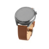Fixed - Kožený remienok 20 mm - Samsung Galaxy Watch 4/5/Active 2, Huawei Watch GT 3 (42 mm)/GT 3 Pro (43 mm) - hnedý KF2341682