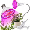 Lampa na pestovanie raslín - Grow Set na pestovanie rastlín Leo-bye 9,5 W (Lampa LABLE LED pre pestovanie osvetlenia panela na pestovanie kvetov pre rastliny)