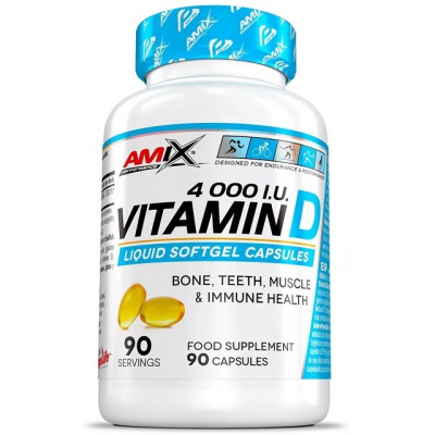 Amix Nutrition Amix Vitamín D 4000 I.U. 90 kapsúl