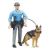 Bruder 62150 BWORLD Policista se psem