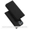 Techsuit Knižkové puzdro Magskin pre Xiaomi Redmi Note 15 Pro+ 5G / Poco M8 Pro 5G, čierne