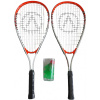 Speed badmintonový set SPARTAN 53580 - oranžový