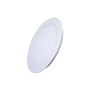 LED mini panel, podhľadový, 12W, 900l, 3000K, tenký, okrúhly, biely WD105 Solight