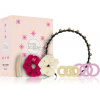 Invisibobble COLLECTOR'S BOX Time to Shine - Čelenka 1 ks + 2 x sprunchie gumička + 3 x original + 3 x slim + 2 x barrette sponky Dárková sada