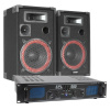 Max 500W DJ PA Set reproboxov a zosilňovača