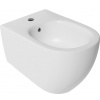 Isvea INFINITY bidet závesný 36,5x53cm, matná biela, 10NF41001-2L