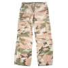 Kalhoty dámské VINTAGE PINK CAMO velikost: M