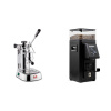 La Pavoni Professional Lusso + Rancilio STILE, black