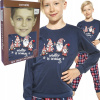 Pyžamo, župán - Cornette pyžamá veľkosť 116 biela, červená, námornícka modrá, viacnásobná (Cornette vianočné pyžamy chlapci 593/122 GNOMES)