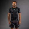 Rashguard Venum Nexus - krátké rukávy - Black/Silver Velikost: M