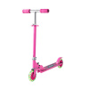 Vevor Detská kolobežka 2-kolesová led kolesá nast. riadidlá, 49,9 kg, ružová JTHBC2L5INCHAVJ9E001V9